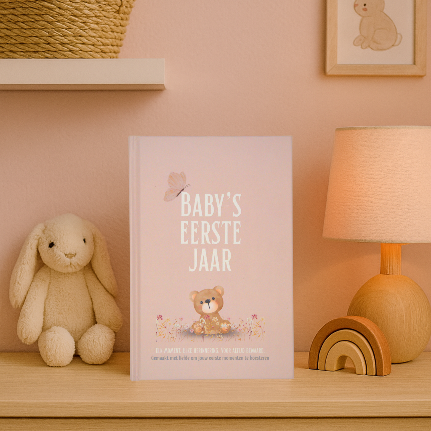 Baby's Eerste Jaar | Van Zwangerschap tot Eerste Verjaardag - Journey in Pages Babys eerste jaar invulboeken inclusief gedeelte zwangerschap en bevalling
