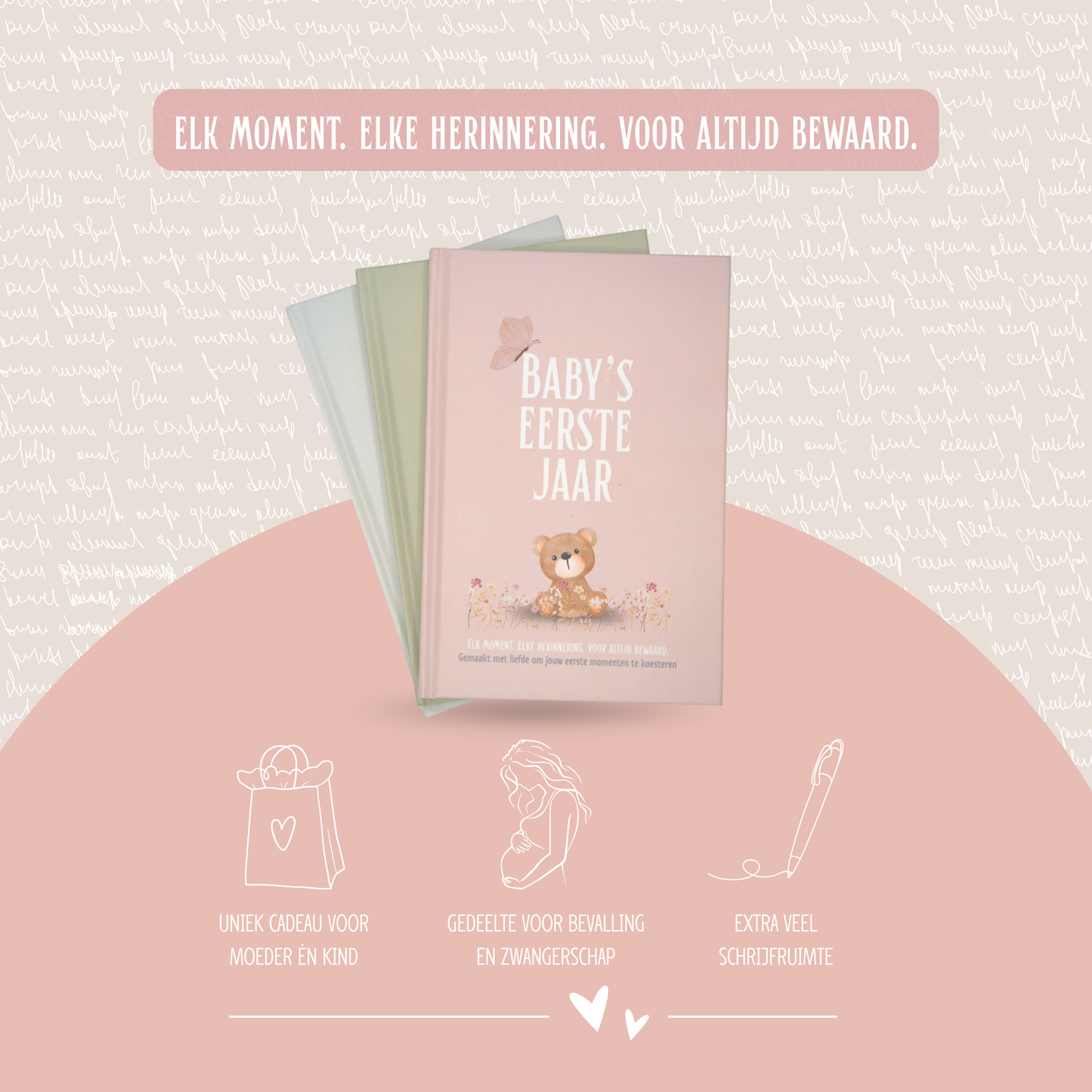 Baby's Eerste Jaar | Roze