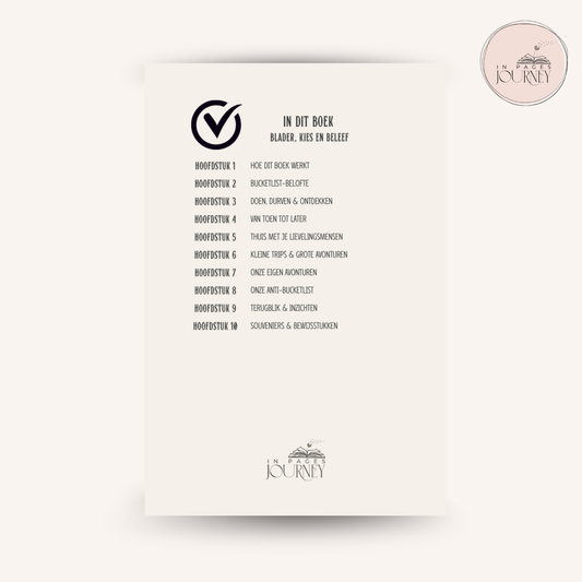 Samen Uit, Samen Thuis | Bucketlist invulboek met 100+ activiteiten