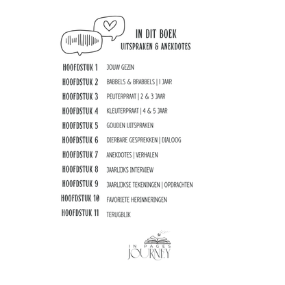 Kleine Mondjes, Grote Praatjes