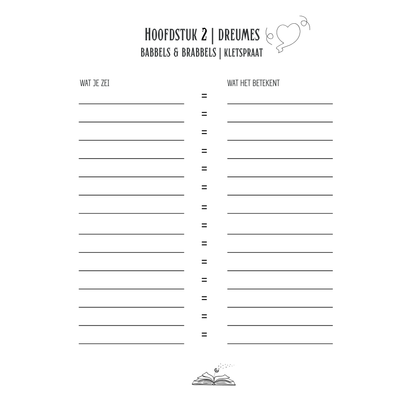 Kleine Mondjes, Grote Praatjes