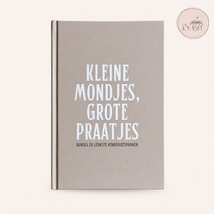 Kleine Mondjes, Grote Praatjes | Invulboek voor Kinderuitspraken
