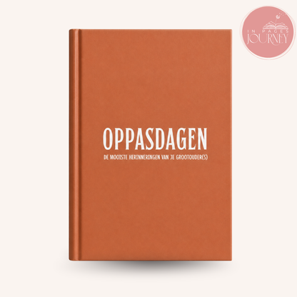 Oppasdagen bij Opa & Oma | herinneringsdagboek