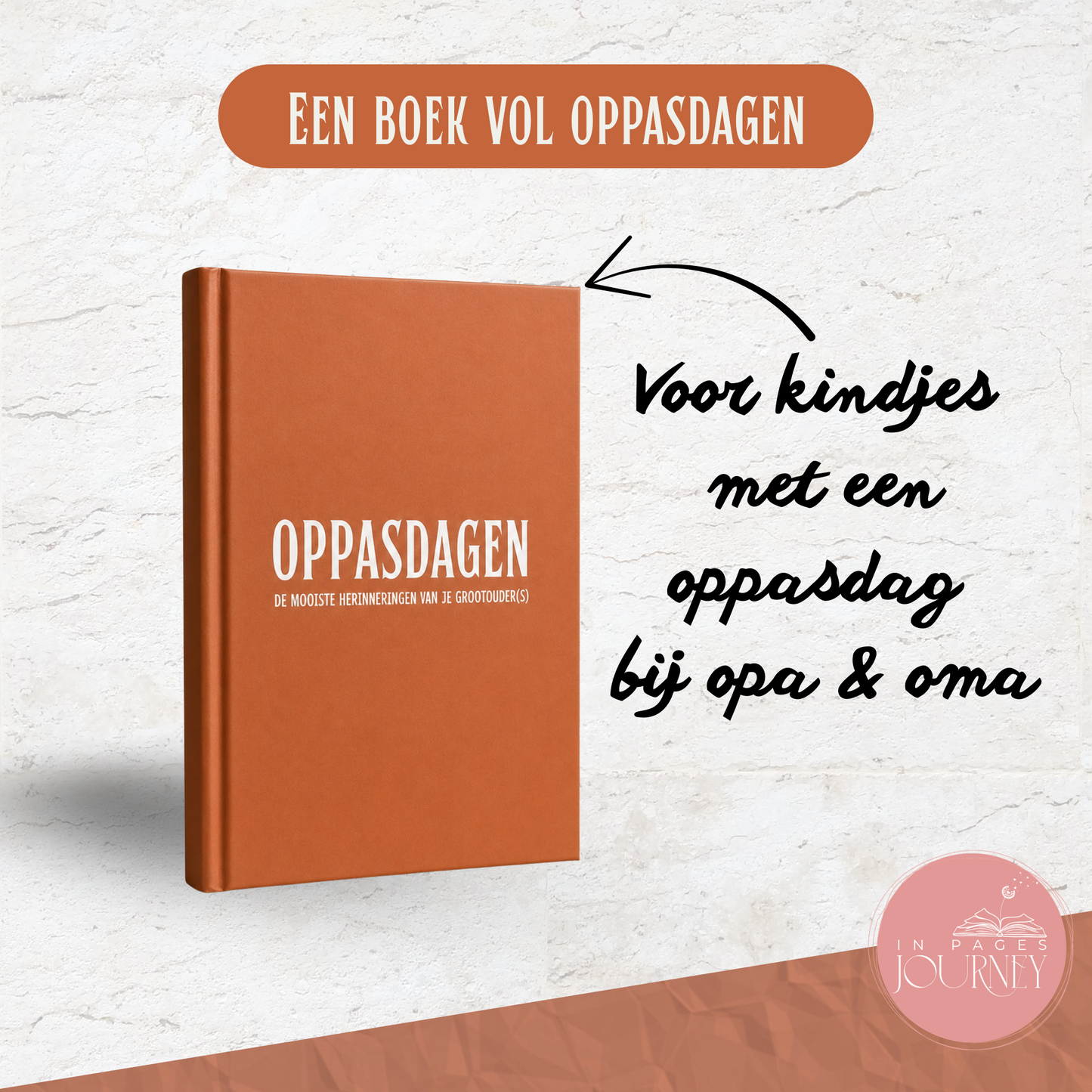 Oppasdagen bij Opa & Oma | herinneringsdagboek