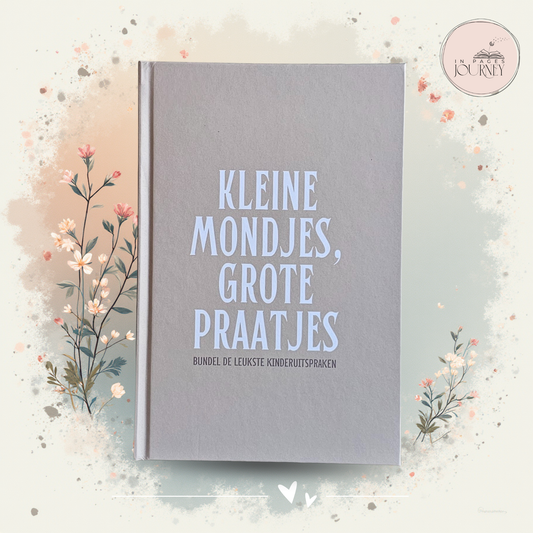 Kleine Mondjes, Grote Praatjes | Invulboek voor Kinderuitspraken