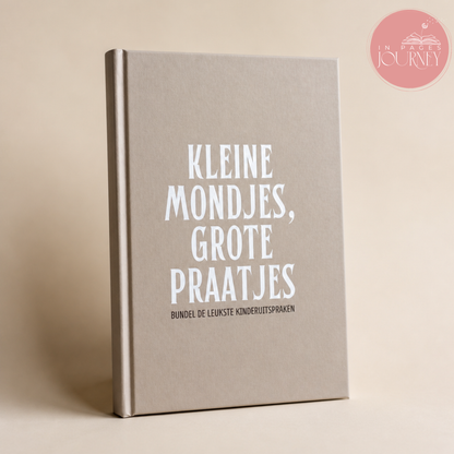 Kleine Mondjes, Grote Praatjes | Uitsprakenboekje voor de dreumes-, peuter- en kleuterperiode